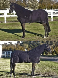 Ventes en gros de couvertures d'équitation pour chevaux, imperméables et respirantes, avec doublure en nylon, pour l'extérieur et l'hiver - Product Image 5