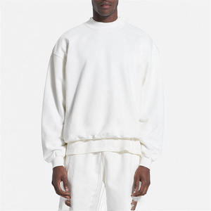 Sudadera Oversize de Algodón 100% para Hombre, Venta al por Mayor OEM, con Logotipo Personalizado Impreso y Bordado, Tejido Grueso para Invierno - Product Image 5