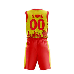 Tenues de basketball au design tendance, uniformes de basketball par sublimation, vêtements d'équipe, uniformes de basketball sans manches à séchage rapide - Product Image 3