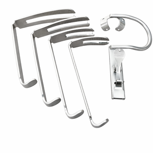 BTECH ENTERPRISES Davis Boyle Ensemble d'ouvre-bouche avec 4 lames de tailles 2,5'', 3'', 4'', 4,5'' pour chirurgie ORL, en acier allemand, certifié CE - Product Image 1