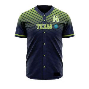 Uniforme de baseball personnalisé avec logo, respirant, de haute qualité, dernier design, vêtements d'équipe, vente chaude, prix abordable - Product Image 4