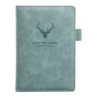 Carnet de notes en cuir A5 en gros, carnet professionnel à couverture rigide en cuir PU, carnet de bureau