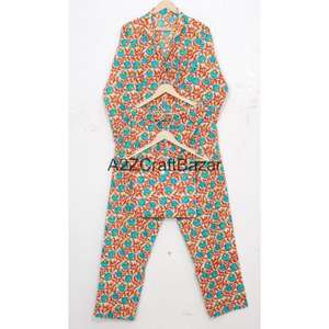 Conjunto de Pijama para Mujer, Diseño Más Vendido, 100% Algodón, Suave y Transpirable, con Cintura Elástica y Mangas Largas - Product Image 5