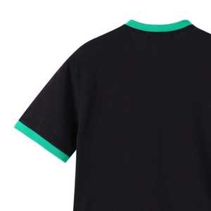 Chemise Henley noire AKA pour femme, broderie de lettres grecques, patte de boutonnage, haut décontracté de qualité supérieure, tissu de haute qualité, coupe confortable - Product Image 4