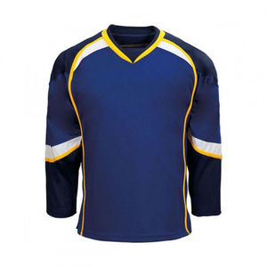 Vêtements de sport d'équipe, maillot de hockey sur glace de haute qualité, meilleur design, personnalisez votre propre nom et numéro, compétition en plein air, polyester respirant - Product Image 2