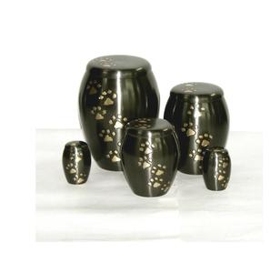 Blue Aluminum Pet <b>Urn</b> Memorial Cremation Keepsake <b>Urn</b> Paw Print Ash Cremation <b>Urn</b> for <b>Cats</b> Dogs - Product Image 5