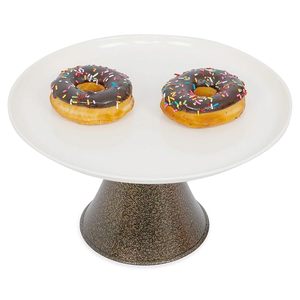 Support à gâteau rond en métal écologique pour mariage et fête, plateau de service pour desserts et cupcakes, support à gâteau - Product Image 4