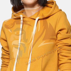 New Fashion Custom Women's Sweatshirts Hoodies <b>Drop</b> Shoulder Oversized High Quality Pullover Hoodies For Sale - Product Image 5