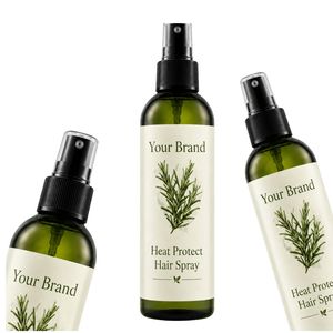 Nouveaux arrivages Marque privée Soins des cheveux Spray pour cheveux à l'huile essentielle de romarin Spray protecteur de chaleur sans rinçage pour les cheveux - Product Image 3