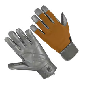 Gants de sécurité industriels robustes pour mécaniciens, en cuir de chèvre renforcé, avec manchette en néoprène, épaisseur 11 oz, antistatiques et anti-choc - Product Image 4
