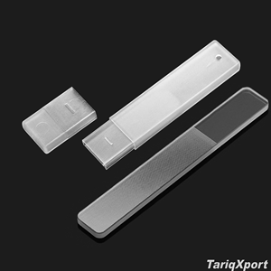 Lime à ongles double face en émeri, grain 180, outil de soin des ongles réutilisable pour le façonnage et le polissage des ongles - Product Image 2