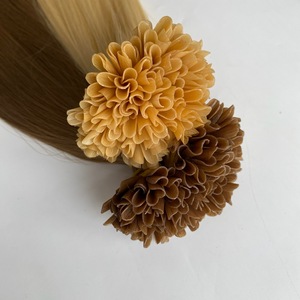 ผมต่อเคราตินดิบแบบตรงผมมนุษย์ต่อปลายแหลม100% เป็นรูปตัวยู - Product Image 1