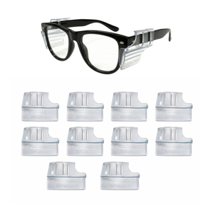 Cubierta lateral para gafas de seguridad SOFTGLE COVER que se ajusta sobre las patillas de las gafas (10 piezas) 5 pares - Product Image 1