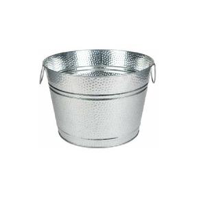 Bac à boissons ovale galvanisé grande taille, très vendu, avec poignées latérales, seau à glace et refroidisseur à vin en métal pour fêtes, taille personnalisée - Product Image 1