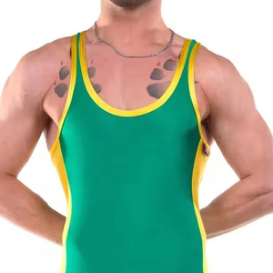 Ropa Deportiva, Tela de Spandex/Poliéster, Hecho a Medida, Secado Rápido, Transpirable, Chaleco de Lucha Unisex para Adultos, 180g, Nuevo a la Venta - Product Image 6