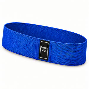 Banda de Resistencia de Tela para Cadera, para Entrenamiento en Casa, con Logotipo Personalizado, Proveedor de Accesorios de Fitness al por Mayor - Product Image 3