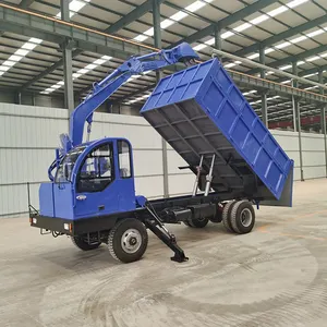 LTMG 8 Tonnen 10 Tonnen 12 Tonnen Schleppwagen geladener Bagger Räderbagger Lkw-montierter Bagger für Erdbearbeitung ausheben