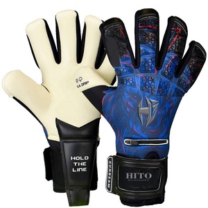 Gants de football gaélique américains personnalisés avec grip en latex de 4 mm, sublimation intégrale, disponibles dans toutes les tailles et couleurs, pour la sécurité en extérieur. - Product Image 2