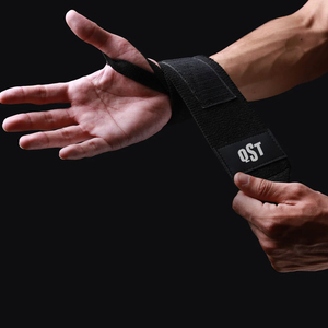 สายรัดข้อมือแบบมืออาชีพสำหรับการออกกำลังกายในยิม เพาเวอร์ลิฟติ้ง เพาะกาย ฟิตเนส ป้องกันการบาดเจ็บ สายรัดข้อมือยกน้ำหนัก - Product Image 4