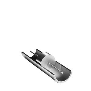 Nouveau plateau porte-encens en métal argenté avec support central cylindrique brûleur de bâton d'encens moderne de luxe attrape-cendres élégant - Product Image 1