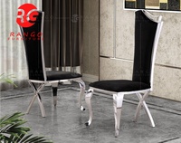 Ensemble de table à manger en cuir, 6 pièces, prix haut de gamme, chaises en soldes