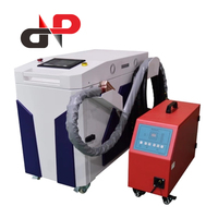 Machine de soudage laser à fibre 5-en-1 nouvelle génération DP LASER 1500W-3000W avec source Raycus MAX BWT IPG, portable, pour soudage et découpe manuels