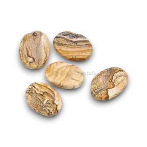 Pierre de méditation Premium en Pierre de Soleil, polie naturellement, en forme de pouce, pour la poche, vente en gros, fabricant, exportateur, fournisseur - Product Image 6