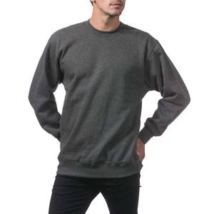 Sudadera de Forro Polar para Hombre, Cuello Redondo, 400g, Gruesa, Forrada, Color Gris, Personalizada, Poliéster/Algodón, Bordada, Transpirable - Product Image 3