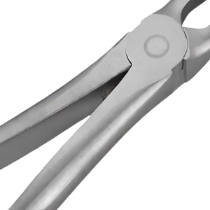 Forceps manuels d'extraction dentaire # Poignée ergonomique en acier inoxydable doré avec incrustations de diamants F1 pour extraction dentaire chirurgicale - Product Image 6