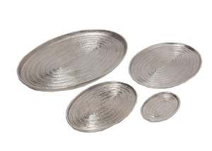 Plateau décoratif multifonctionnel moderne en forme de feuille, plateau de service en teck poli, vaisselle inspirée de la nature, Noël, Ramadan - Product Image 5