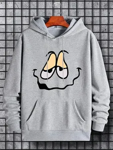 Sudadera Urbana Hip Hop para Hombre, con Estampado Gráfico, Hombros Caídos, Diseño Moderno, Ropa Urbana de Diseñador, Precio al por Mayor - Product Image 3