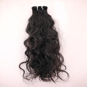 ราคาโรงงาน เครื่องจักรรุ่น JAE 2543 น้ำหนัก 100 กรัม เส้นผมอินเดียแบบ Double Weft Remy  แบบมัดเป็นช่อ  ผมดิบธรรมชาติ  จัดเรียงเกล็ดผม  สำหรับต่อผมแบบ Fusion  บรรจุภัณฑ์สำหรับส่งออก - Product Image 5
