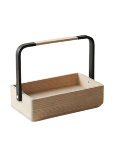 Organizadores de Almacenamiento para el Hogar, Utensilios de Cocina, Unidades de Almacenamiento de Madera y Estantes, Cestas de Almacenamiento de Madera - Product Image 2