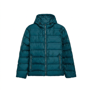Veste matelassée pour homme en vente flash, confortable et tendance, vêtement d'hiver avec col à capuche, dernier design tendance - Product Image 1