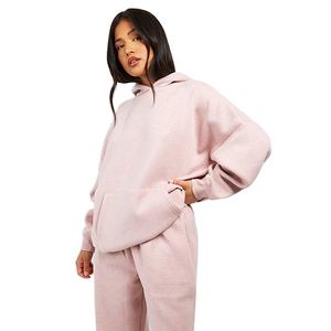 Créez Votre Propre Survêtement Femme 3 Pièces Personnalisé en Tricot Solide Ample et Oversize, Hiver, Épais, Écologique, Style Streetwear - Product Image 2