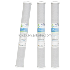 Charbon actif en coque de noix de coco certifié WQA pour systèmes de filtration d'eau, matériau certifié NSF, filtre à eau de qualité supérieure - Product Image 1