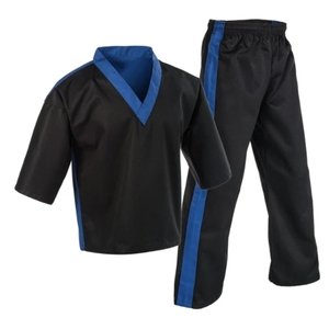 OEM/ODM <b>White</b> Karate Uniform Set Adult Unisex 100 Cotton Durable Plain Dyed Regular Fit In Stock - Product Image 3
