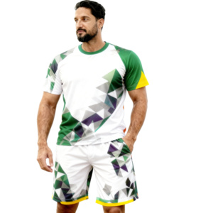 Mens Two Piece <b>Summer</b> Outfit Custom Size Casual Button <b>Shirt</b> and Matching Shorts Fashion Clothing for Weekend Wear Vacation and - Product Image 1