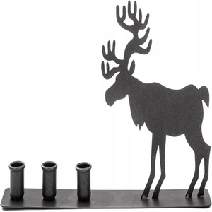 Living Room Decoration Candle <b>Holder</b> Table Decoration <b>Black</b> Iron Mose Christmas Tea Light <b>Holder</b> Candle <b>Holder</b> - Product Image 1