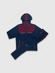 Unisex Pure Cotton Winter Sportswear Set with Half Zip Sweatshirt, Modern 2 Piece Running Fitness <b>Tracksuit</b> - Product Image 1