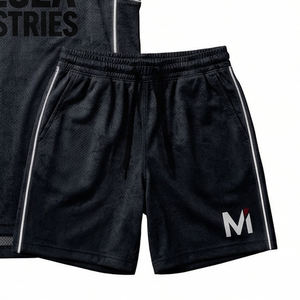 Ensemble de shorts et maillot de basket-ball professionnel, respirant, en mesh, uniforme d'équipe personnalisé, Maluza Industries Elite Court Sport Wear - Product Image 2