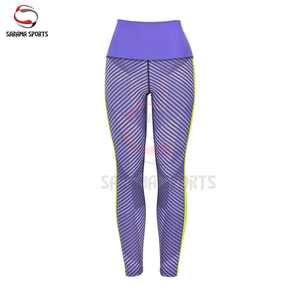 Fabricante Mayorista de Ropa Deportiva Transpirable Personalizada, Leggings de Cintura Alta para Mujer, Pantalones de Yoga para Gimnasio - Product Image 1