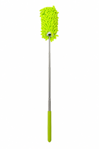 <b>Extendable</b> Microfiber Duster Stainless Steel Telescopic <b>Cleaning</b> <b>Brush</b> Reusable Dusting Mitt for Home Car - Product Image 4