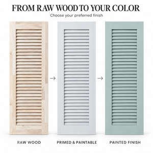 Volets de fenêtre horizontaux fixes en bois massif sur mesure, panneaux extérieurs OEM pour la décoration de la maison, écologiques - Product Image 4