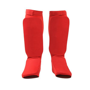 Espinilleras de Cuero Sintético Genuino de Alta Calidad, Hechas a Medida, Protección Profesional, Suaves, para Muay Thai y Boxeo - Product Image 1