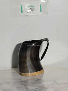 Tasse en corne de style Récipient à boire élégant et durable fabriqué à la main avec technique polie Nouveau look sublimation vierge, bricolage - Product Image 3