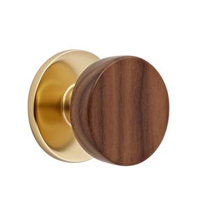 Poignée tendance en laiton pour portes et tiroirs en bois, couleur dorée, pour armoires et placards, personnalisable avec différentes couleurs - Product Image 1