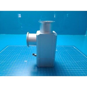 Vanne d'angle à vide poussé SMC XLA-40-X586, utilisée comme pièce détachée pour équipement semi-conducteur d'époque - Product Image 5