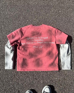 เสื้อยืดแขนยาวผู้ชายแบบหนาสองชั้น เสื้อยืดแขนยาวสองชั้นแบบสั่งทำได้ สไตล์ใหม่ เสื้อยืดแขนยาวสองชั้นสำหรับผู้ชาย - Product Image 4