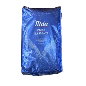 Auténtico Arroz Basmati Puro Tilda, Selección de Granos Premium con Textura Delicada y Experiencia de Sabor Superior - Product Image 1